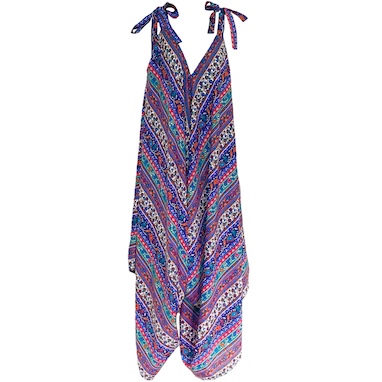 Polyester Printed Womens Jumpsuit